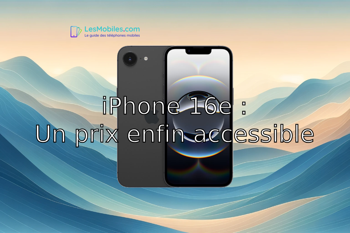 L'iPhone 16e